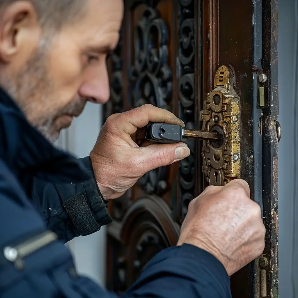 Locksmith Düsseldorf open the door