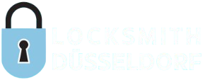 locksmith düsseldorf white logo